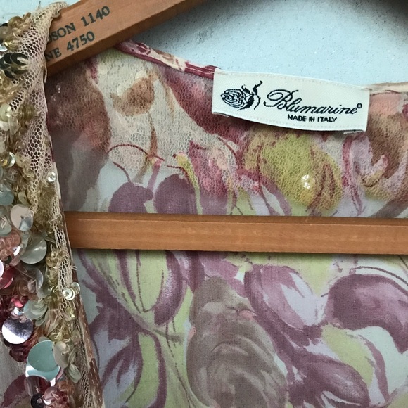 Blumarine Silk Chiffon Dress - Picture 5 of 5